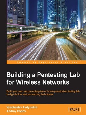 cover image of Building a Pentesting Lab for Wireless Networks